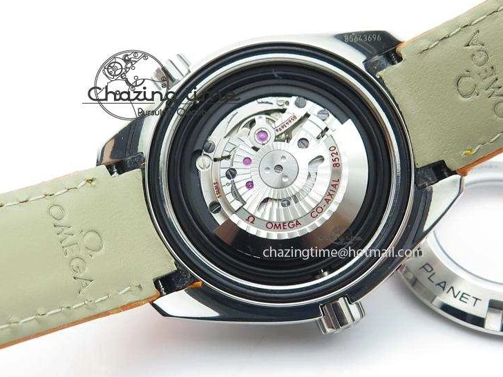 0214 Reliable Planet Ocean Professional SS V6F 37mm Ladies Orange Bezel On Orange Leather Strap A 8255